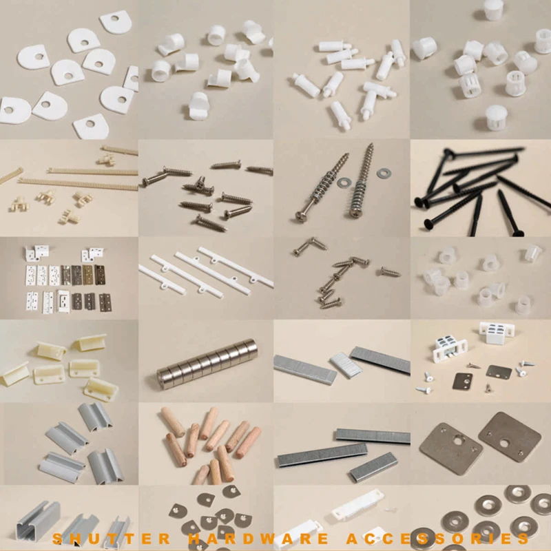 Eco-Friendly Waterproof Plantation Shutter Accessories Load Pins Spring Plastic 2 Year Warranty - Image 5