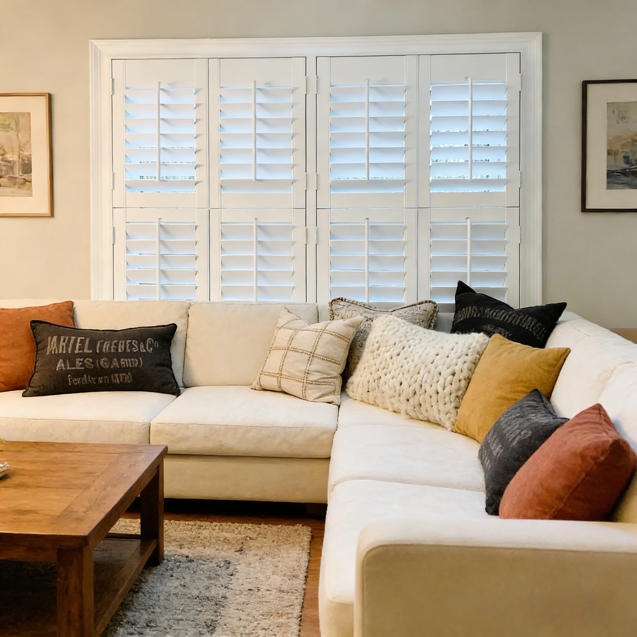 Electric PVC Shutter Waterproof Moisture Resistant Indoor Shutter - Image 2