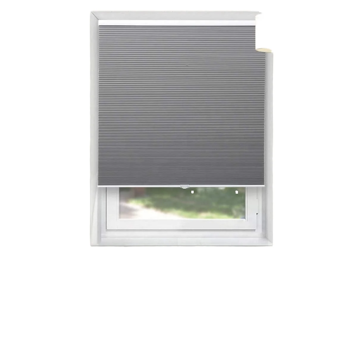 European Style Cordless Honeycomb Paper Shade Top-Down Light Filtering Anti-UV Eco-Friendly - Image 2