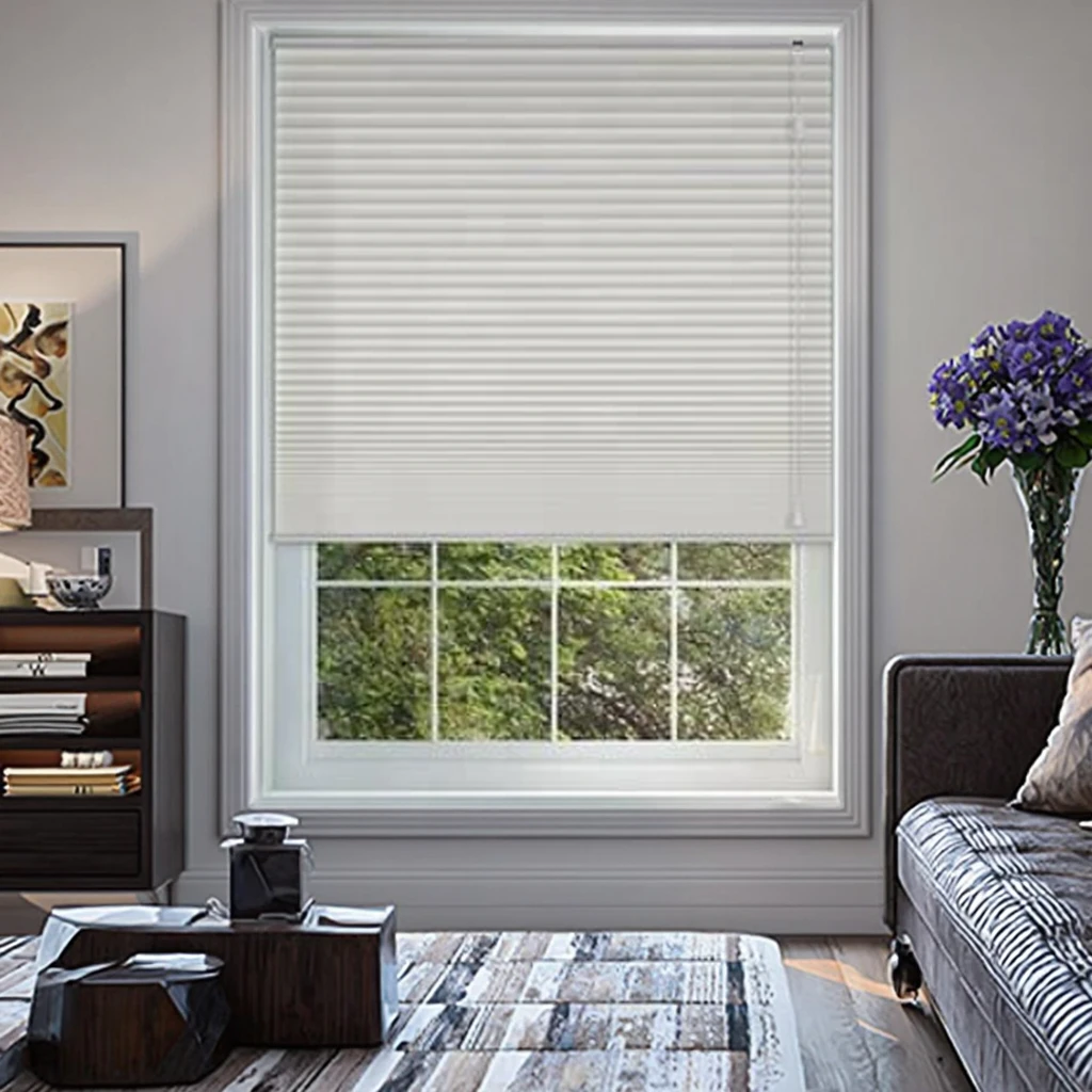 European Style Cordless Honeycomb Paper Shade Top-Down Light Filtering Anti-UV Eco-Friendly - Image 3