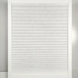 Everyday Home Thermal Insulation Non-Woven Fabric Shades No Tools No Drill Built-in Vertical Pattern Window Coverings