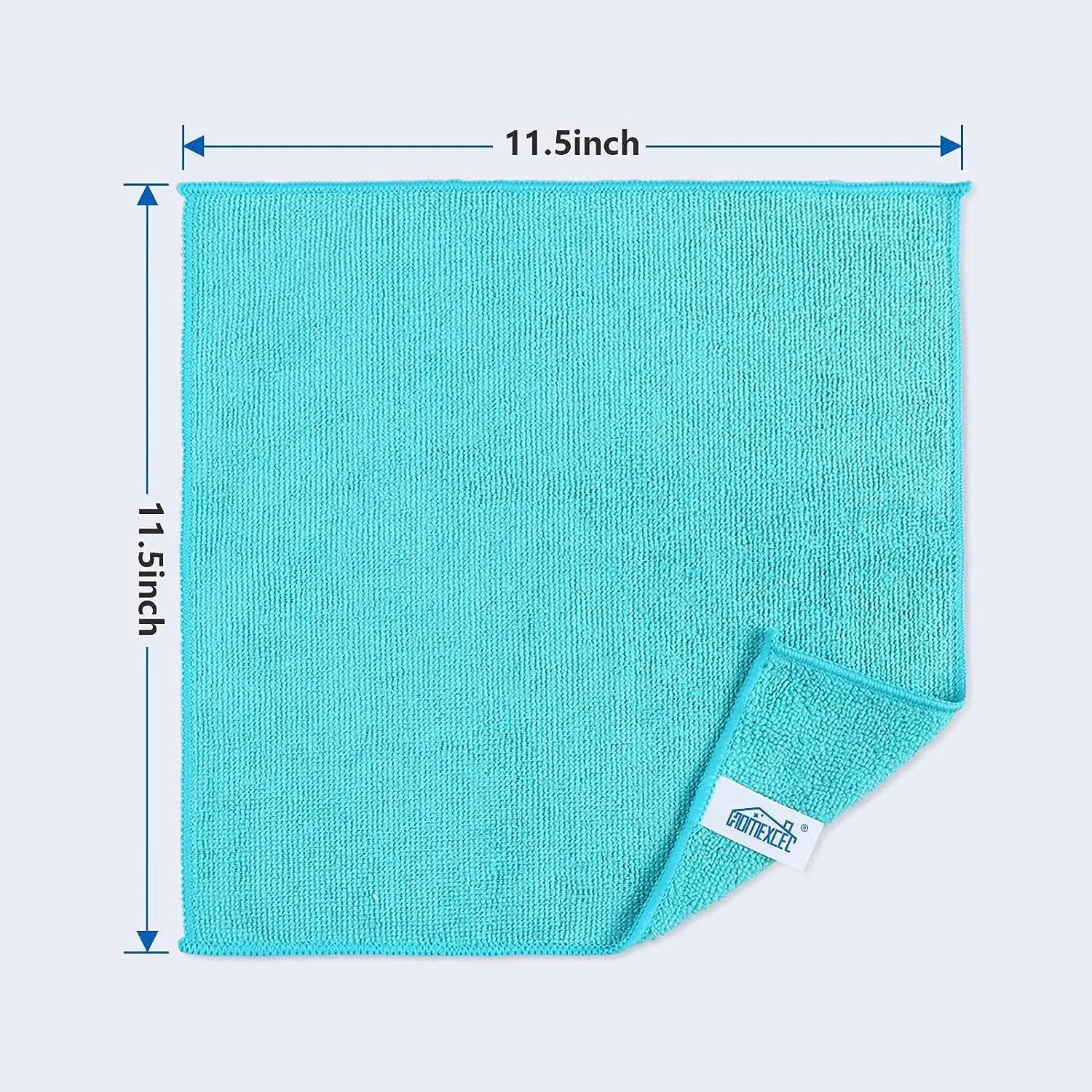 Factory 80 Percent Polyester 20 Percent Polyamide Microfiber Cleaning Cloth Water-Absorbed Towel - Image 2