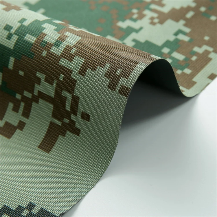 Fire Resistant Camouflage Printed 300D 600D 900D Oxford Fabric - Image 2