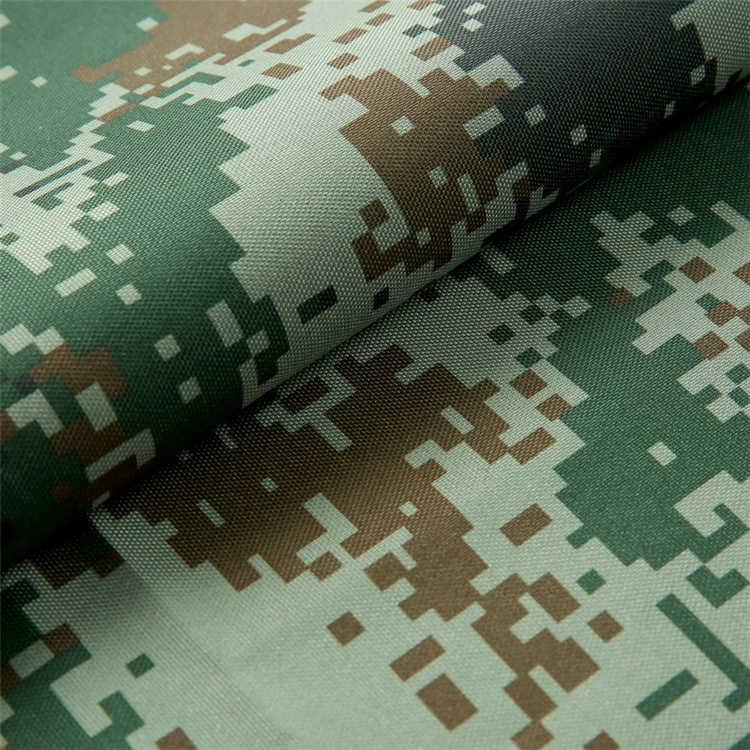 Fire Resistant Camouflage Printed 300D 600D 900D Oxford Fabric - Image 3