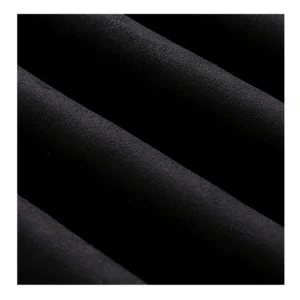 Flame Retardant 100 Percent Polyester Woven Suede Upholstery Fabric Plain for Sofa Car Home