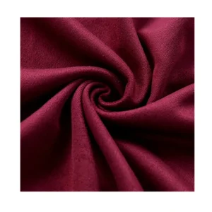 Four Way Stretch Weft or Warp Knitted Faux Suede Fabric for Garments