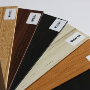 Huasheng 2025 Eco-Friendly UV-Protecting Wooden Blinds Built-In Plain Custom Color Size for Offices Hotels Daily