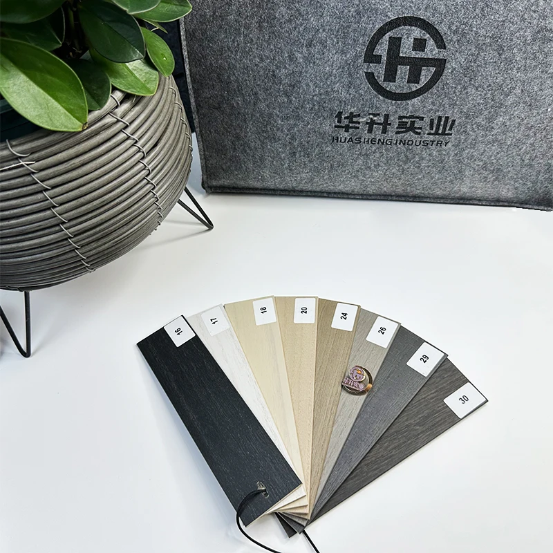 Huasheng 2025 Matte Wooden Blinds Easy-Install Built-In Horizontal Plain for Offices Hotels - Image 3