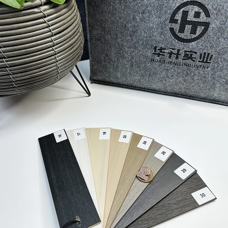Huasheng 2025 Matte Wooden Blinds Easy-Install Built-In Horizontal Plain for Offices Hotels - Image 4