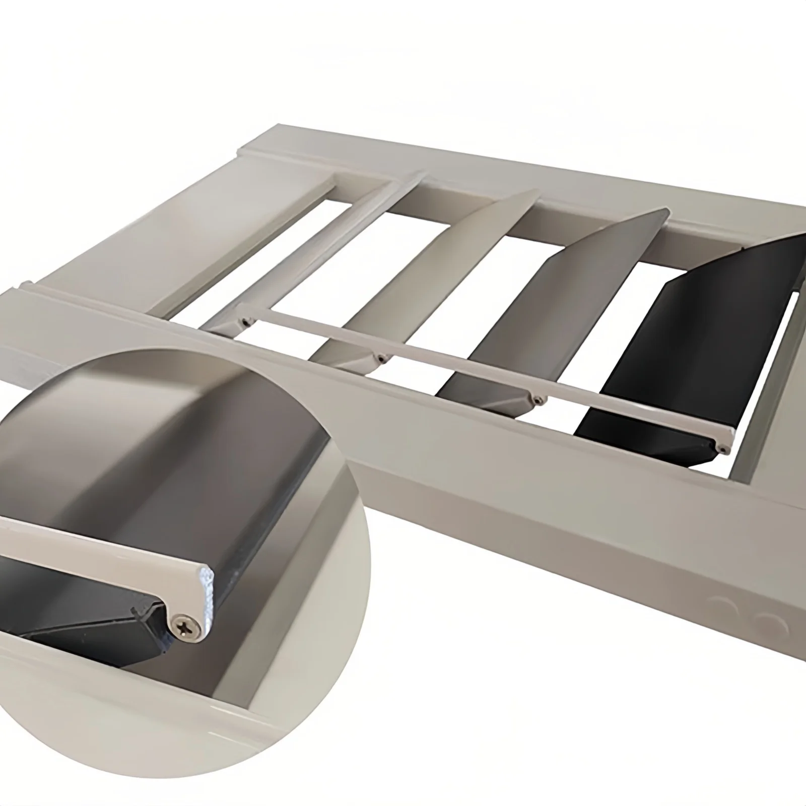 Huasheng China Outdoor Aluminum Shutter 300-Day Test Horizontal Pattern - Image 4