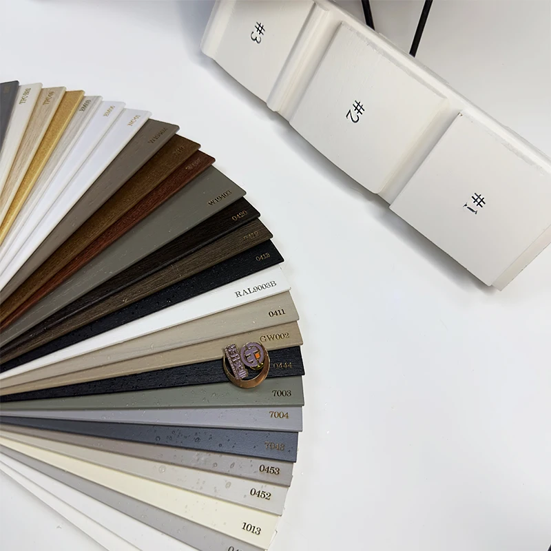 Huasheng Customizable Color Card Blinds 2025 Wood Built-in Shading for Hotels Offices - Image 3