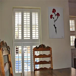 Huasheng Durable Heze Horizontal Eco-Friendly Plastic Shutters Modern Design