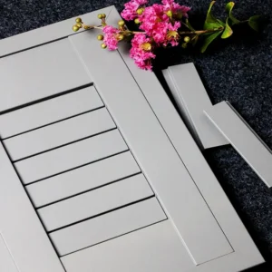Huasheng Everyday Flat Louver Shutter Sunshade for Home Hotel Office Horizontal