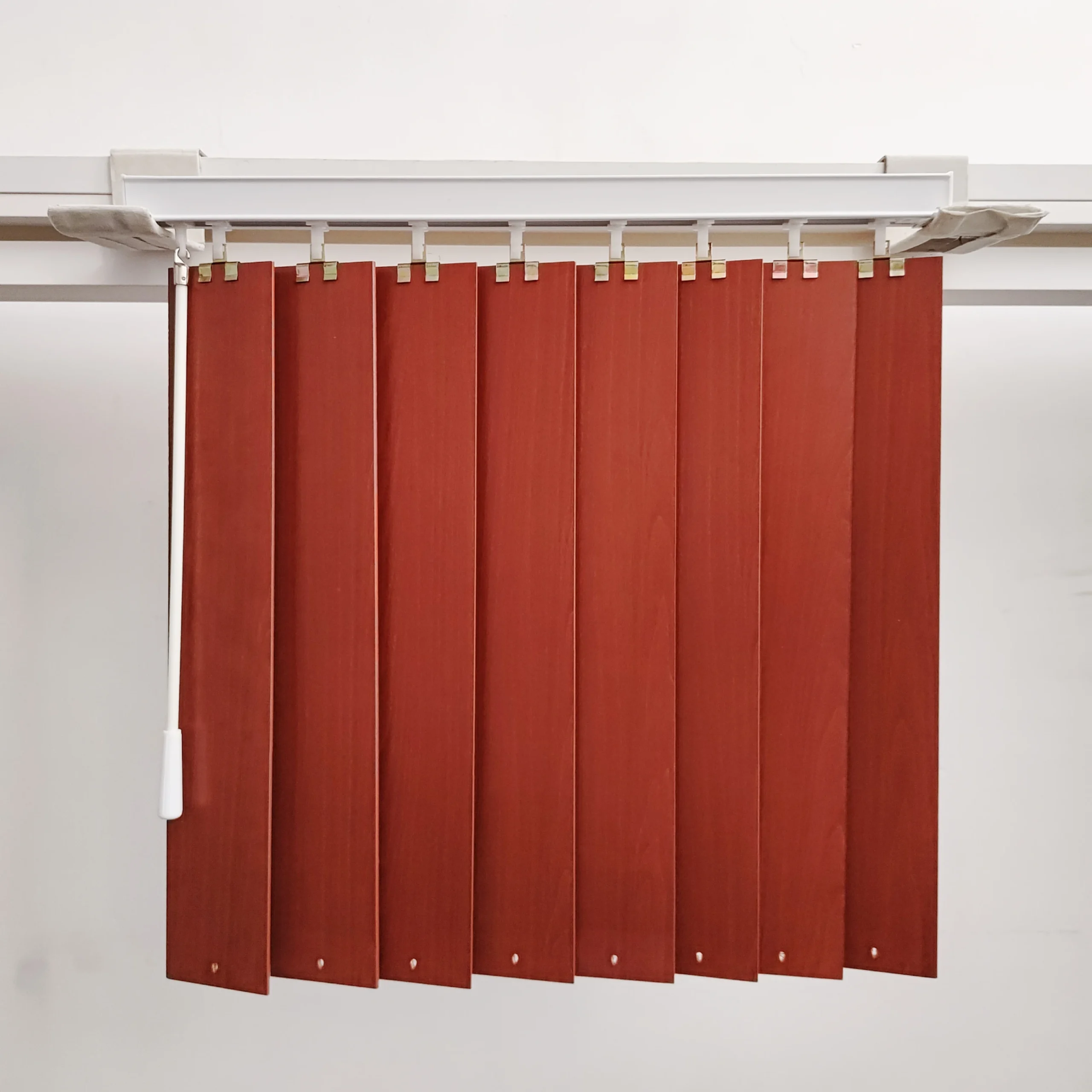 Huasheng Paulownia Vertical Blinds - Durable Anti-UV Eco-Friendly Exterior Narrow Blade - Image 3
