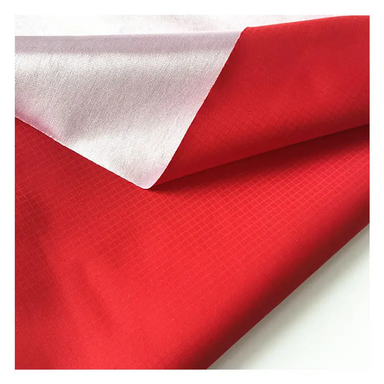 Jacquard Pongee Bonded Mesh Fabric - Polyester Water Resistant Double Faced Soft Shell