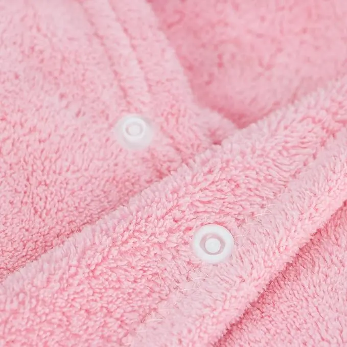 Kids Animal Print Microfiber Bath Towel Quick-Dry Eco-Friendly Wearable Poncho - Image 5