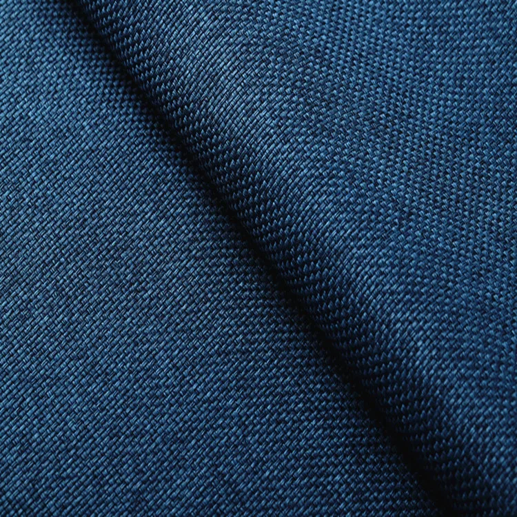 Large Width Coated Woven Lightweight Waterproof Imitated Linen Blackout Curtain Fabric - Image 2