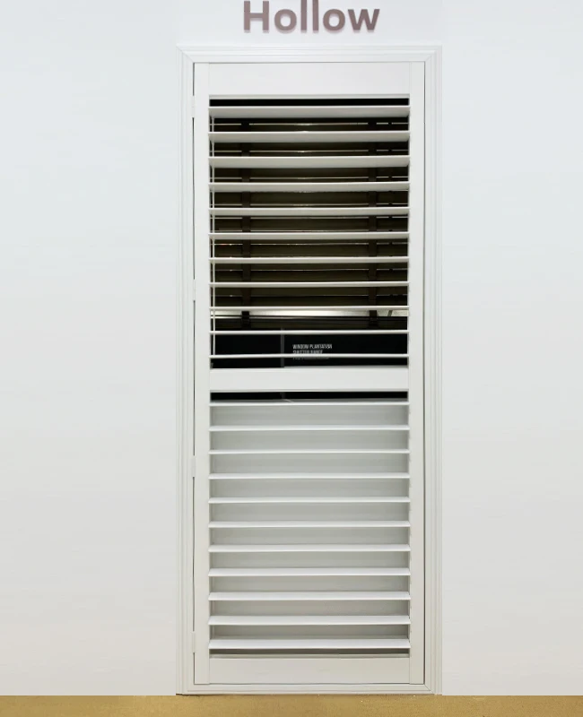Lightweight PVC Vertical Blackout Shutter Fireproof Durable Sunscreen Luxury Style - Image 2