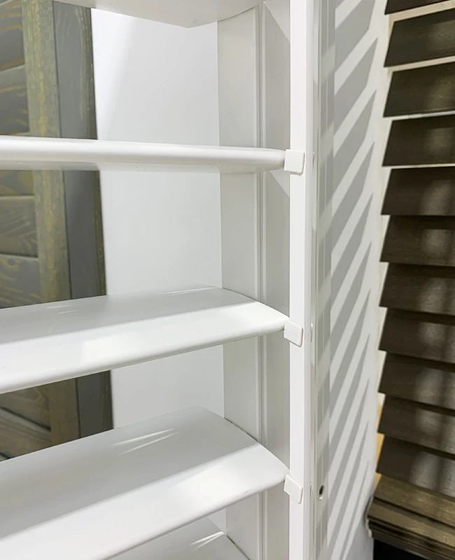 Lightweight PVC Vertical Blackout Shutter Fireproof Durable Sunscreen Luxury Style - Image 3