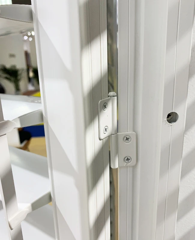 Lightweight PVC Vertical Blackout Shutter Fireproof Durable Sunscreen Luxury Style - Image 4