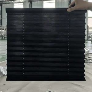 Lightweight RV Pleated Blinds Pinhole UV Blocking Durable Quiet Easy Install