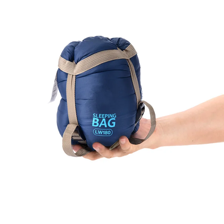 Lightweight Waterproof Pongee Brushed Microfiber Sleeping Bag Easy Carry