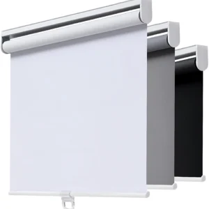 Luxury Light Filtering Roller Shade Custom Fit Soft Touch Easy Operate