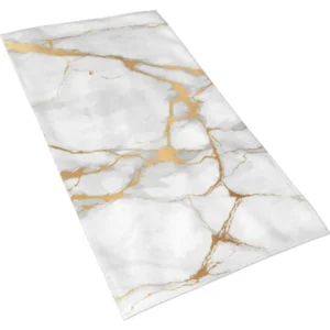 Luxury Soft Microfiber Bath Towel Set Quick Drying Absorbent Custom Logo Antimicrobial
