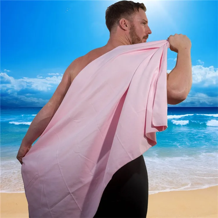 Microfiber Adult Beach Towel Lightweight Compressed Sports Pattern - Image 2