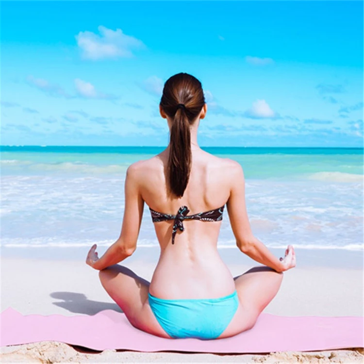 Microfiber Adult Beach Towel Lightweight Compressed Sports Pattern - Image 3