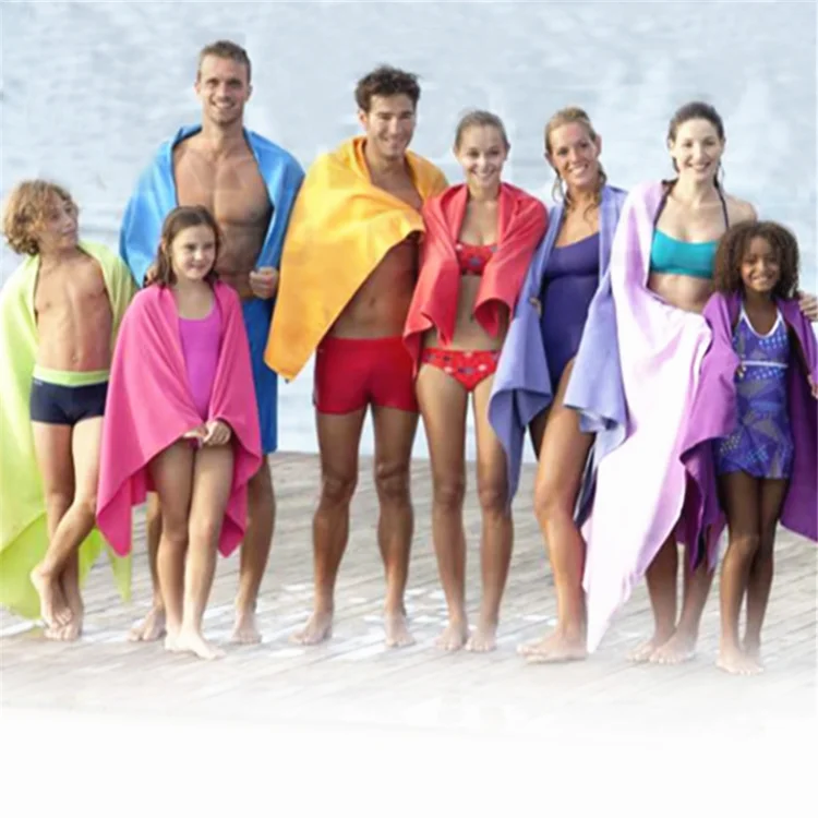 Microfiber Adult Beach Towel Lightweight Compressed Sports Pattern - Image 4