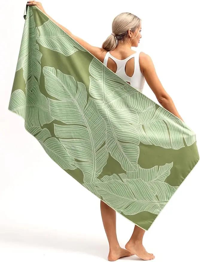 Microfiber Beach Towel Sand Free Quick Dry Super Absorbent Soft Lightweight Summer Vacation Wholesale - Image 4