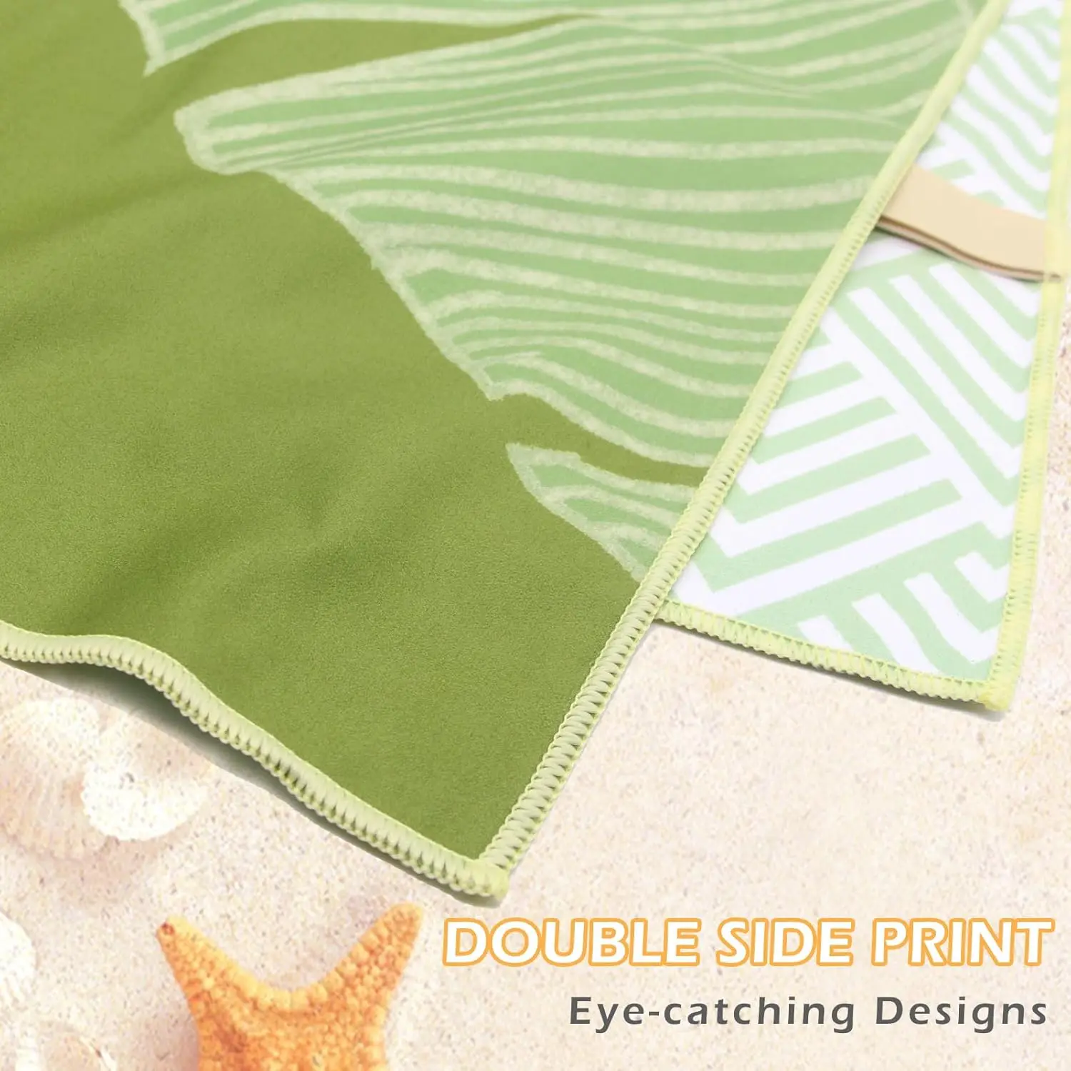 Microfiber Beach Towel Sand Free Quick Dry Super Absorbent Soft Lightweight Summer Vacation Wholesale - Image 5