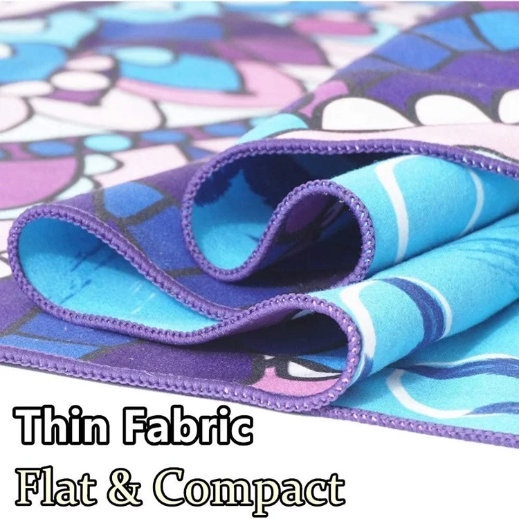Microfiber Beach Towel Super Absorbent Lightweight Sand Free Travel Pool Swim - Image 3