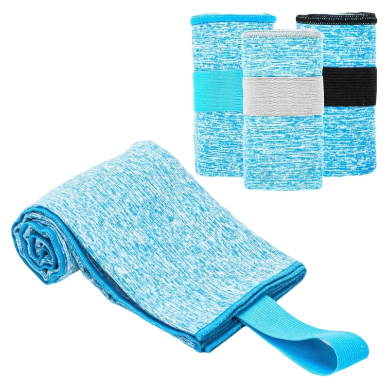 Microfiber Cationic Quick Dry Towel for Fitness Cycling Running Outdoor Sports