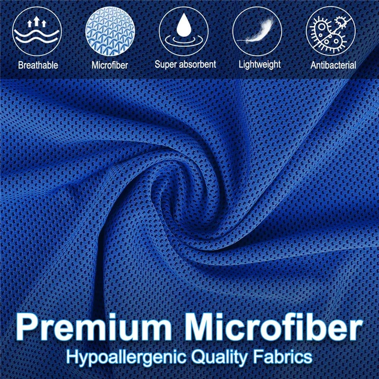 Microfiber Cooling Towel for Sports Yoga Gym Running Camping Fitness Workout - Image 3