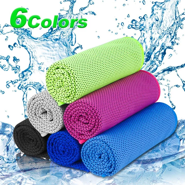 Microfiber Cooling Towel for Sports Yoga Gym Running Camping Fitness Workout - Image 5