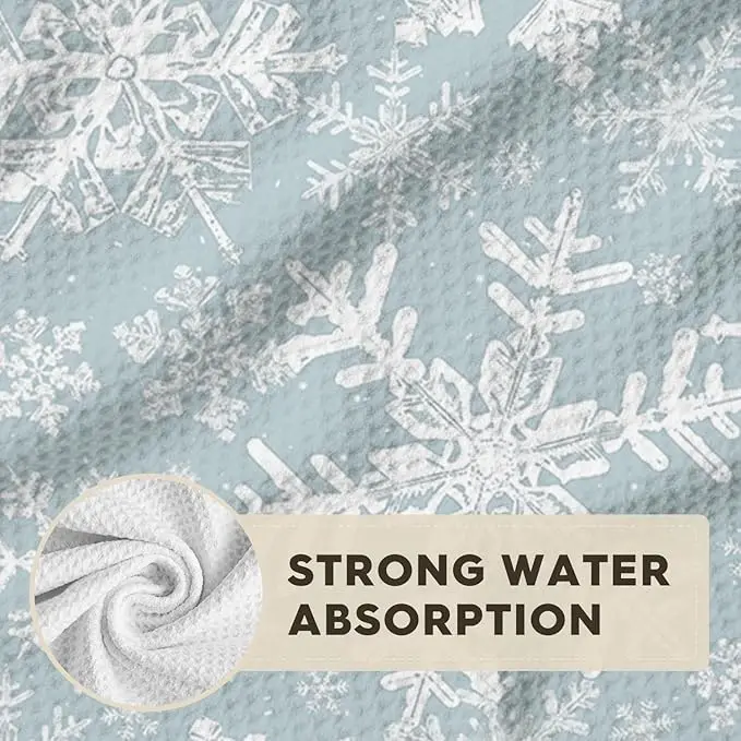 Microfiber Kitchen Towels 12-Pack Absorbent Lint-Free Dish Cloths - Image 3