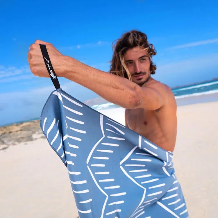 Microfiber Quick Dry Extra Large Beach Towel with Bag Sand Free Travel Camping - Image 3