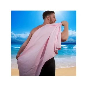 Microfiber Suede Quick Dry Beach Towel for Adults Lightweight Compressed Sports Pattern