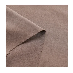 Microfiber Suede Upholstery Fabric Double Plush Faux Suede Durable