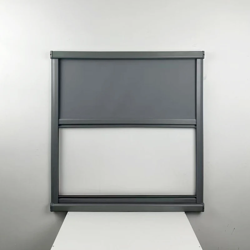 Modern Electric Roller Shade Day and Night Magnetic Dual System Plain Technique for Home - Image 3