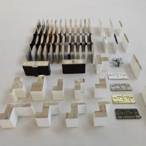 Modern Horizontal Design Hotel Shutter Louver Custom Color Sample