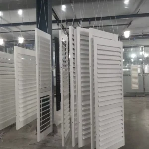 Modern Wood Window Plantation Shutters Eco-Friendly Durable Hotel Direct China Factory