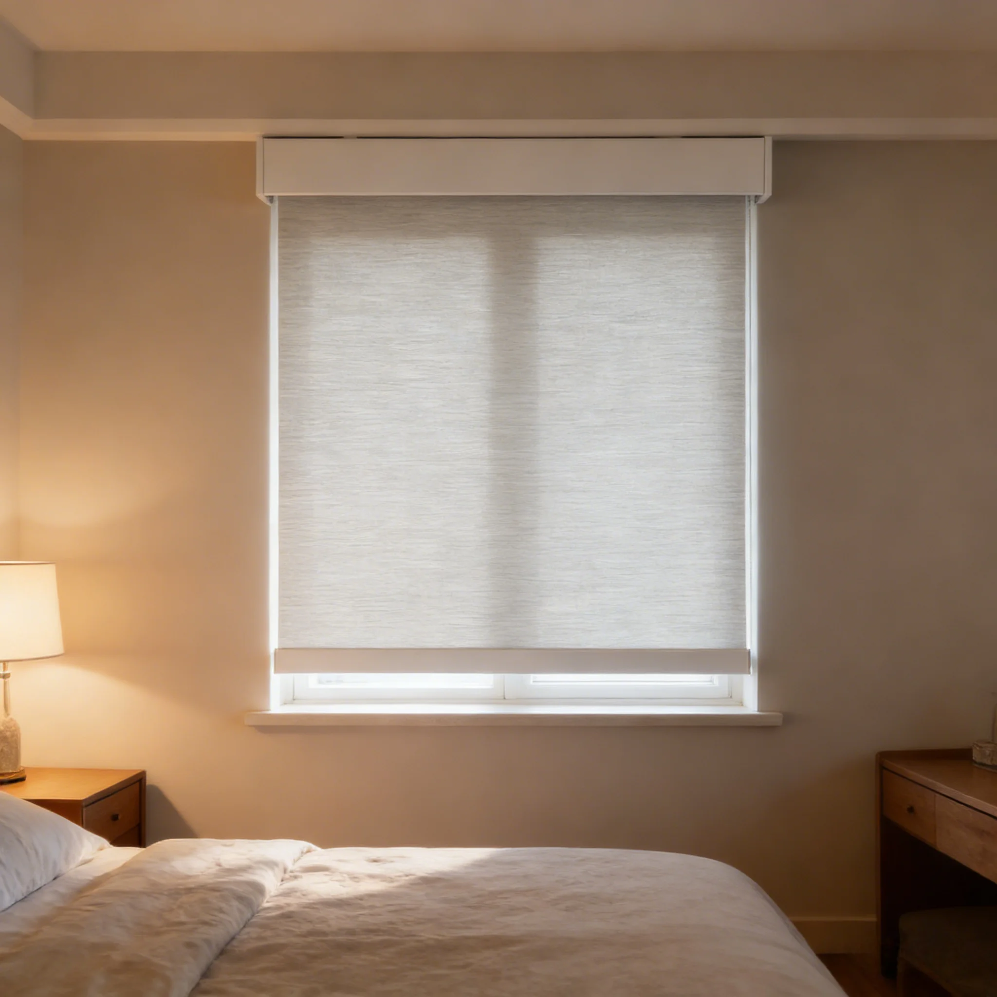 Motorized Roller Shades Smart Electric Window Blinds Remote Control 100 Percent Blackout UV Protection - Image 2