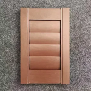 New Color Outdoor Aluminum Shutter Heat Transfer Printing Horizontal Pattern Indoor Use
