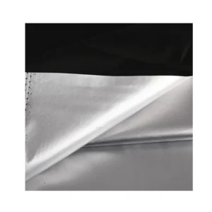 No MOQ 190T 210T 100 Percent Polyester Taffeta Fabric Silver Coating Tent Stock