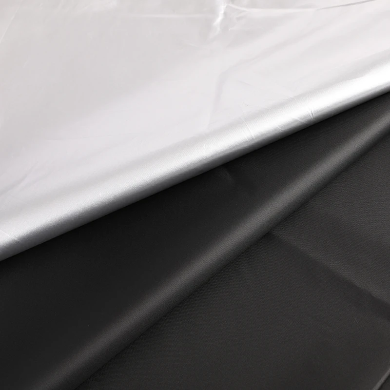 No MOQ 190T 210T 100 Percent Polyester Taffeta Fabric Silver Coating Tent Stock - Image 2