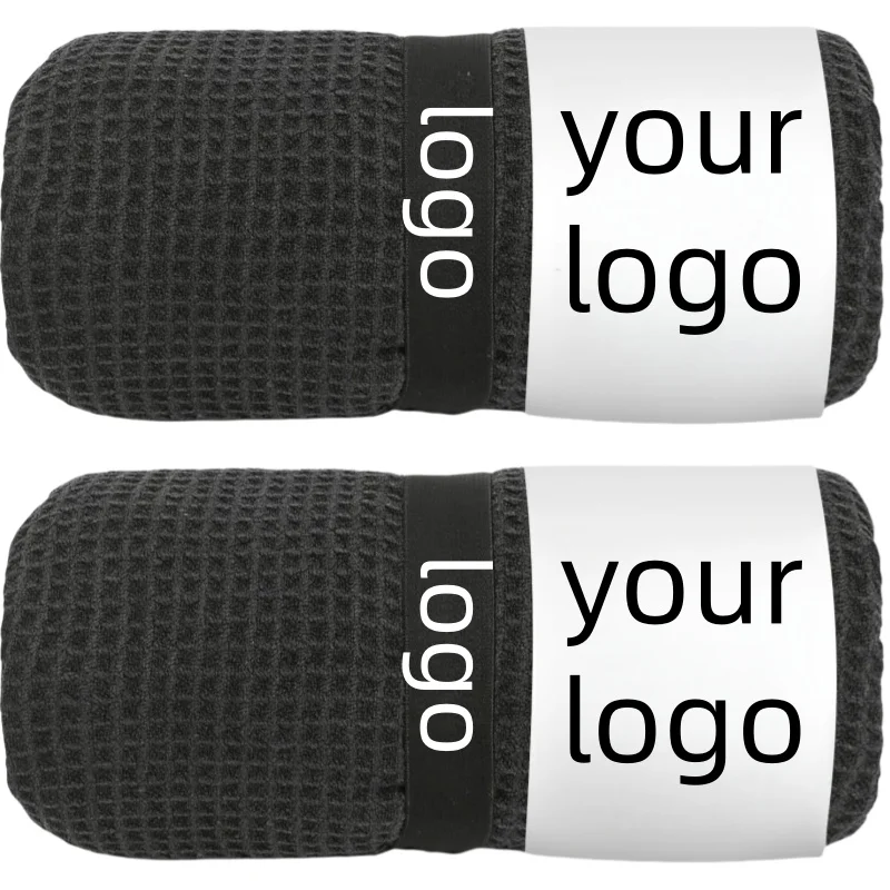 Non-Slip Microfiber Yoga Towel Waffle Sweat Absorbent Hot Yoga Mat Fitness Towel