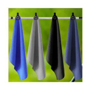 OEM Magnet Golf Towel Microfiber Rpet Waffle High Magnetic